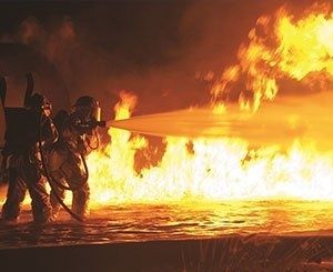 Incendie criminel sur le chantier d'un centre commercial à Saint-Étienne