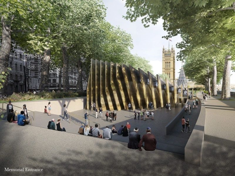 Dix projets finalistes dévoilés pour le mémorial britannique de l'Holocauste