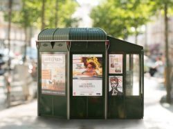 Paris présente ses kiosques à journaux du XXIe siècle