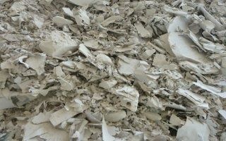 Le plâtre, matériau recyclable à l'infini