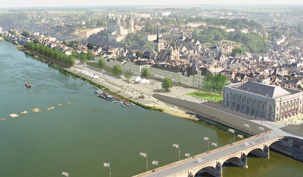 Saumur : la rénovation du centre-ville confiée à Althabégoïty-Bayle