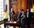 Signature de la convention quinquennale 2015-2019