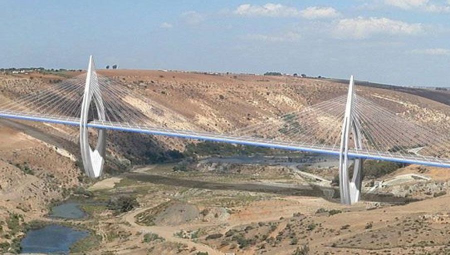 Setec TPI récompensé pour la conception du futur viaduc haubané sur l'Oued Bouregreg (Maroc)