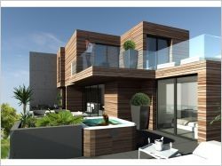 Quatorze villas de luxe empilées pour former un habitat collectif