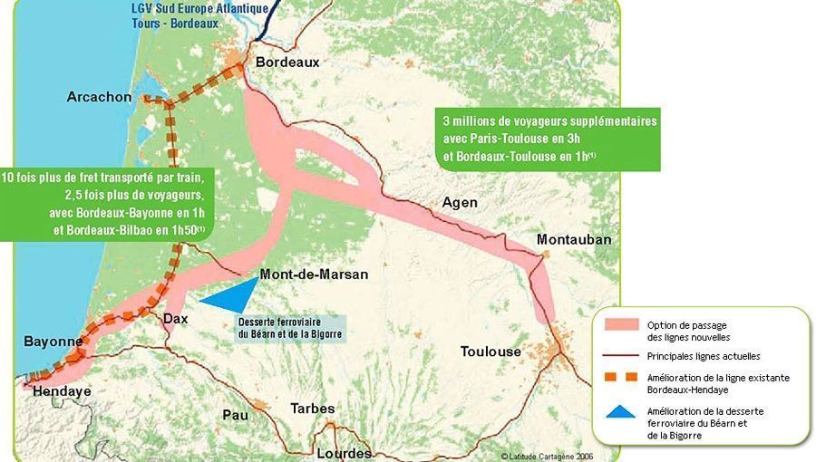 Compensation financière pour les communes traversées par la LGV