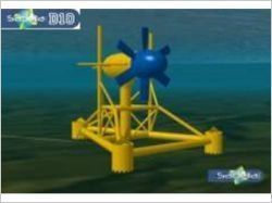 Installation réussie de l'hydrolienne Sabella