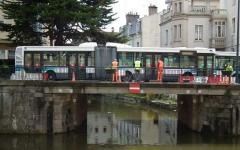 Essais de chargements dynamiques sur un pont à Rennes