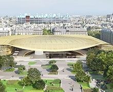 Le toit de la Canopée des Halles, qui laisse passer l'eau, va être colmaté