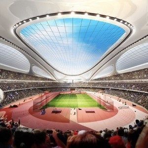 Nouvelle proposition de Zaha Hadid pour le stade de Tokyo 2020