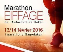 Première édition du Marathon Eiffage de l'Autoroute de Dakar