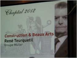 René Teurquetil, président fondateur du groupe Muller reçoit le prix Chaptal 2012
