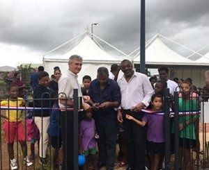 EPFA Guyane inaugure de nouveaux espaces de loisirs pour les habitants du quartier Coeur de Soula