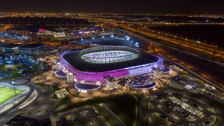 Au Qatar, le ciel entoilé du Stade d’Al Rayyan selon Pattern Architecture