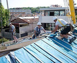 Les panneaux trilatteCONFORT d'Unilin Insulation transforment un entrepôt en maison individuelle