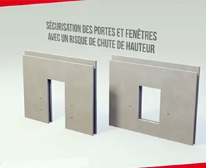 Pose de la Platine de fixation pour Prémur à Ouverture Sécurisable
