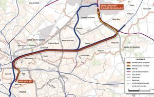 Les travaux du CDG Express vont reprendre sur 80% des chantiers