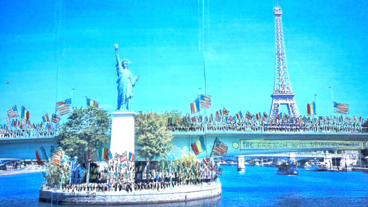 Le 6 juin, sur le Pont de Grenelle à Paris (XVe), les Français n’auront rien oublié