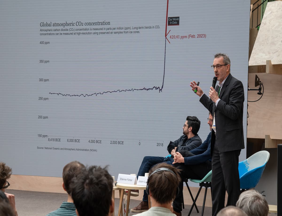Jean-Luc Sandoz, la philosophie du bois et la RE2028