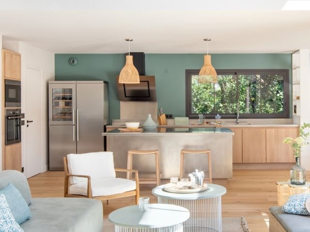 Lumière, espace et douceur de vivre pour cette maison de vacances 
