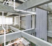 Tel une jungle de béton, un hôtel au Japon par Sou Fujimoto