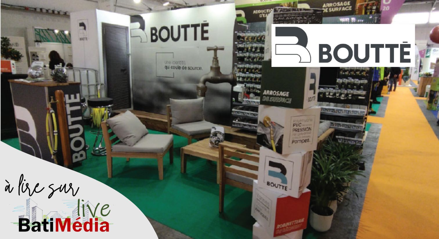 BOUTTÉ : nouvelle identité de marque et merchandising repensé