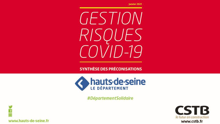 Le Département des Hauts-de-Seine et le CSTB ont conçu un guide pour limiter la propagation du COVID 19 dans les collèges