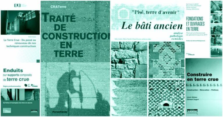 Livres : tout savoir sur la terre crue en construction ou rénovation