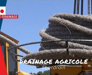 Drainage agricole avec l'Entreprise Cissé / Fiberdrain