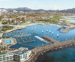 JO-2024 : top départ pour la construction de la marina olympique à Marseille