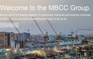 MBCC Group, la nouvelle identité de BASF Construction Chemicals