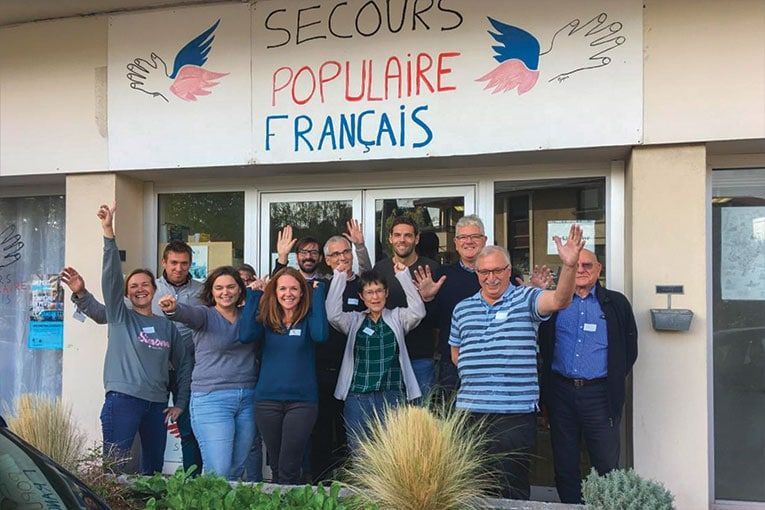 Bas-Rhin : Les collaborateurs de Bouygues participent à des chantiers solidaires