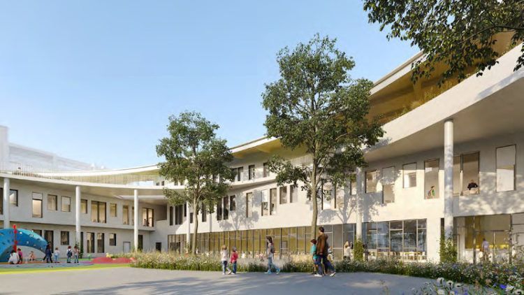 Groupe scolaire Paul Hochart par Atelier Aconcept à L’Haÿ-les-Roses