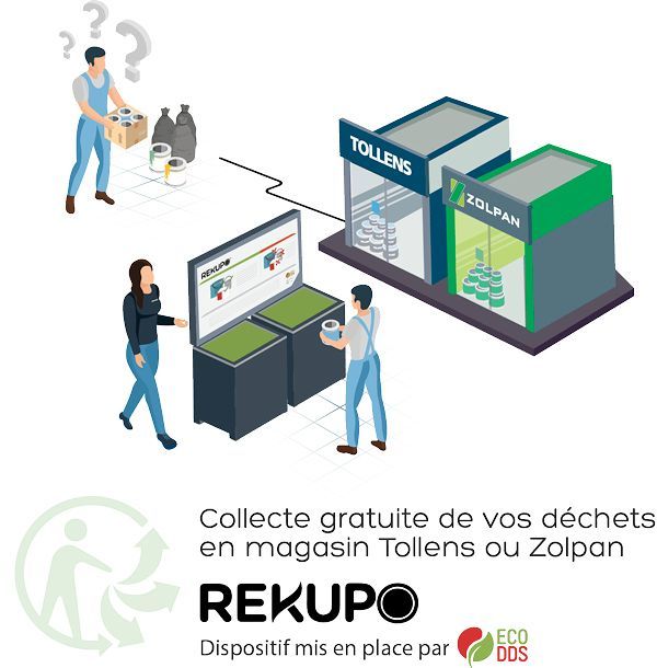 Service gratuit de collecte des déchets de chantiers
