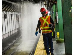 La station la plus connue de New York touchée par une inondation impressionnante