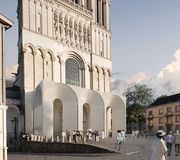 Kengo Kuma réinvente un minimamisme médiéval pour la cathédrale d'Angers