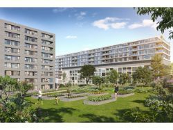 A Genève, un nouveau quartier pour "désenclaver" une maison de retraite bâti par Bouygues