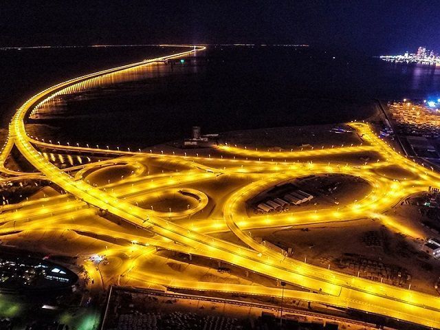 Le plus long pont maritime du monde construit au Koweït 