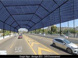Marseille rêve d'une canopée solaire pour ses autoroutes urbaines