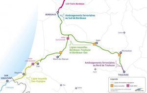 L’Etat engage 4,1 milliards d’euros pour financer la LGV Bordeaux-Toulouse