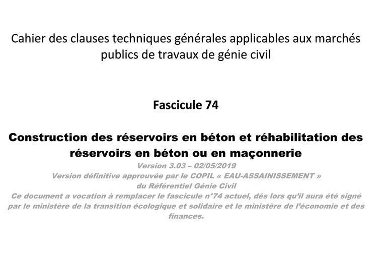 Nouveau Fascicule n° 74