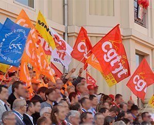 Dans la crainte d'un plan social, les salariés de GE Belfort se mobilisent
