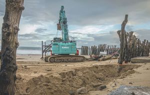Saint-Malo renouvelle ses brise-lames