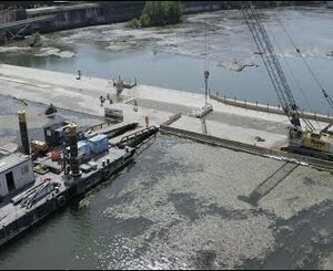 Entretenir, renforcer, moderniser… la chaussée du Bazacle sur la Garonne, un chantier exceptionnel