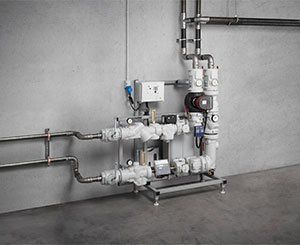 Les raccords Megapress S de Viega compatibles avec les contraintes thermiques jusqu'à 140°C
