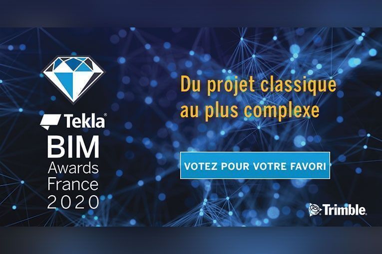 Tekla BIM Awards France 2020 : Le vote du public est ouvert !