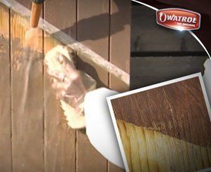 Décaper un volet avec Owatrol® Dilunett et Net-Trol
