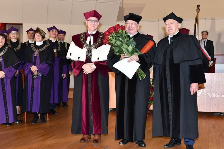 Michel Virlogeux, docteur honoris causa de l’Ecole polytechnique de Wroclaw