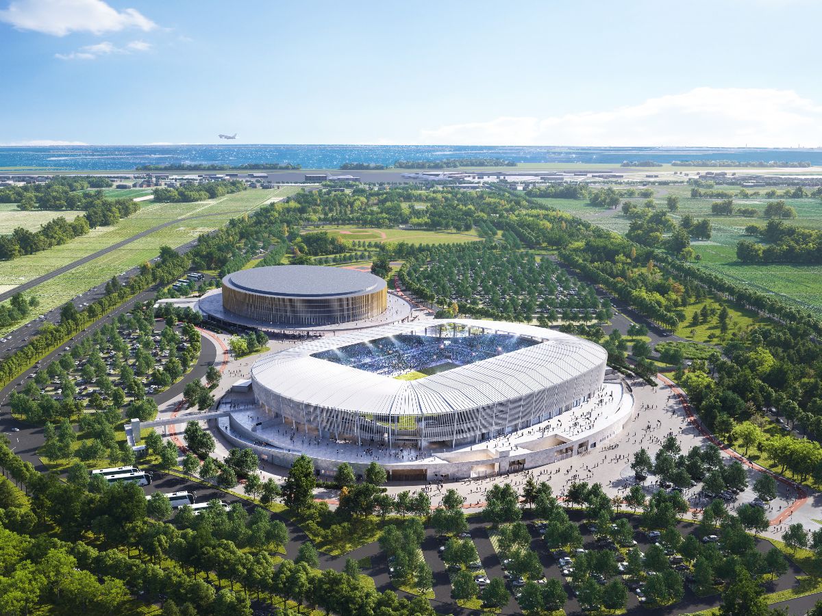 Le futur stade de Venise se dévoile en images