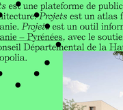 "Projets", atlas de l'architecture potentielle en Occitanie