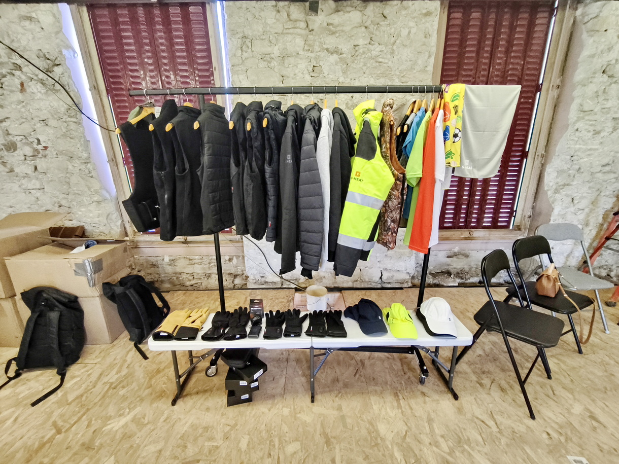 Avec G-Heat, des vêtements de travail pour le BTP, chauffants ou rafraîchissants